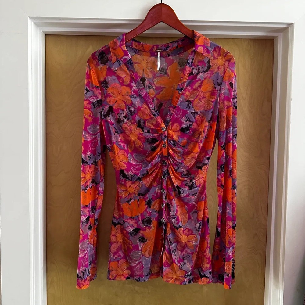 Free People Lucky Shirtee - M
